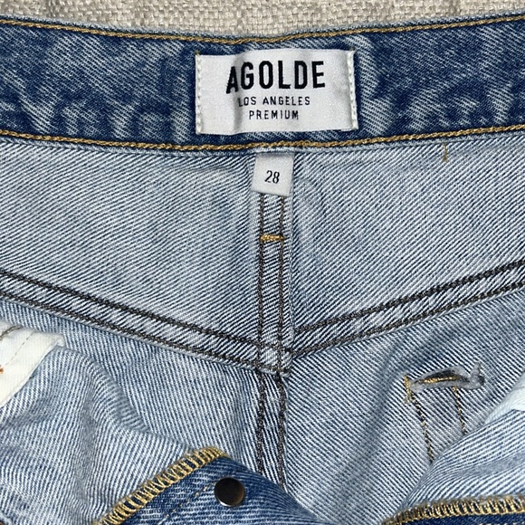 Agolde Parker Vintage Cut Off Short in Swapmeet - Picture 4 of 5